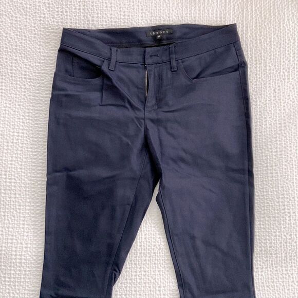 ‎Theory Navy Pants - Size 27 - Picture 2 of 5